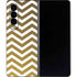 Gold Chevron Galaxy Z Fold4 5G Skin