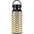 Gold Chevron Hydro Flask 32oz Wide Mouth Skin