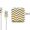 Gold Chevron iPad Charger (10W USB) Skin
