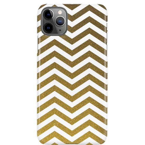 Gold Chevron iPhone 11 Pro Max Lite Case