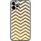 Gold Chevron iPhone 11 Pro Skin