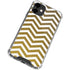 Gold Chevron iPhone 12 Clear Case