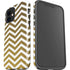Gold Chevron iPhone 12 Mini Impact Case