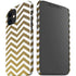Gold Chevron iPhone 12 Mini Lite Case