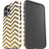 Gold Chevron iPhone 12 Pro Impact Case