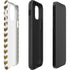 Gold Chevron iPhone 12 Pro Max Impact Case