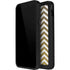 Gold Chevron iPhone 12 Pro Waterproof Case