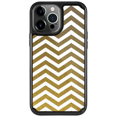 Gold Chevron iPhone 13 Pro Cargo Case