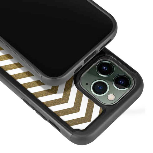 Gold Chevron iPhone 13 Pro Cargo Case