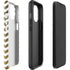 Gold Chevron iPhone 14 Impact Case