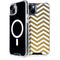 Gold Chevron iPhone 14 Plus MagSafe Case