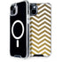 Gold Chevron iPhone 15 Plus MagSafe Case