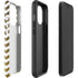 Gold Chevron iPhone 14 Pro Impact Case