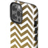 Gold Chevron iPhone 15 Pro Max Impact Case