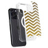 Gold Chevron iPhone 15 Pro Max MagSafe Case