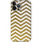 Gold Chevron iPhone 14 Pro Max Skin