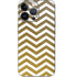 Gold Chevron iPhone 14 Pro Skin