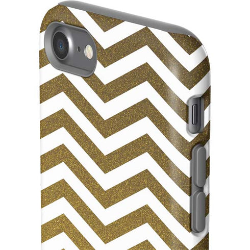 Gold Chevron iPhone SE (2nd & 3rd Gen) Pro Case