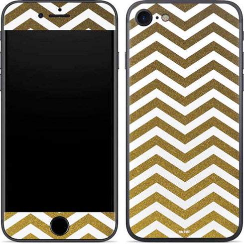 Gold Chevron iPhone SE (2nd & 3rd Gen) Skin