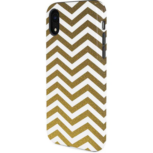 Gold Chevron iPhone XR Pro Case