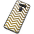 Gold Chevron LG K51/Q51 Clear Case