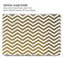 Gold Chevron MacBook Pro 13in (2020) Case plus Skin