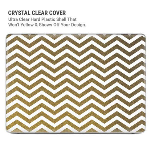 Gold Chevron MacBook Pro 16in (2019-20) Case plus Skin