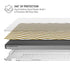 Gold Chevron MacBook Pro 16in (2021-25) Case plus Skin