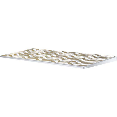 Gold Chevron Magic Keyboard Skin