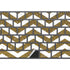 Gold Chevron Magic Keyboard with Numeric Keypad Skin