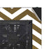 Gold Chevron NZXT H510 Compact ATX Mid-Tower Case Skin