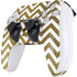 Gold Chevron PS5 Controller Skin