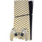 Gold Chevron PS5 Slim Digital Edition Bundle Skin