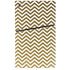 Gold Chevron PS5 Slim Digital Edition Console Skin