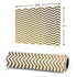 Gold Chevron Gaming Mouse Pad