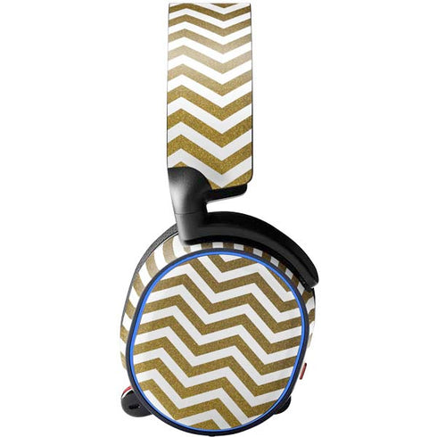 Gold Chevron SteelSeries Arctis 3 Skin