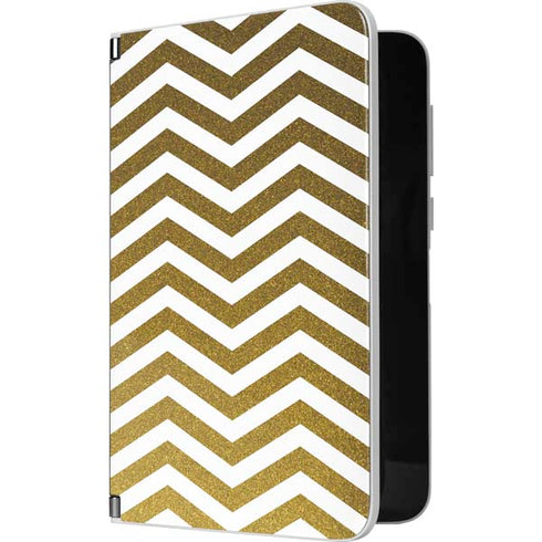 Gold Chevron Surface Duo Skin