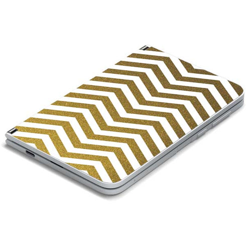 Gold Chevron Surface Duo Skin