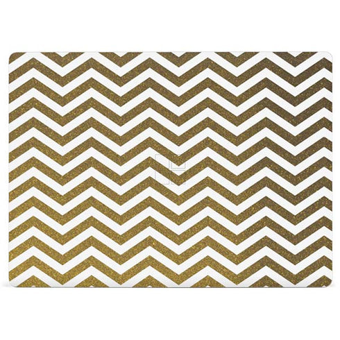 Gold Chevron Surface Laptop 3 13.5in Skin