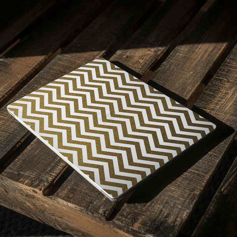 Gold Chevron Surface Laptop 3 13.5in Skin