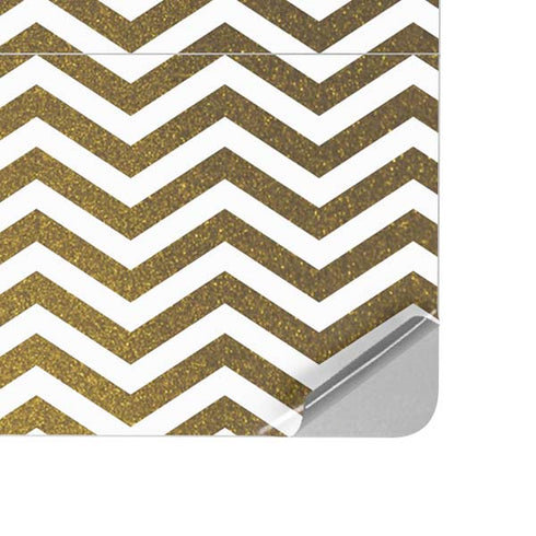 Gold Chevron Surface Laptop Studio Skin