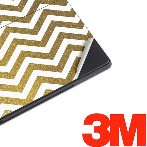 Gold Chevron Surface Pro 7 Skin