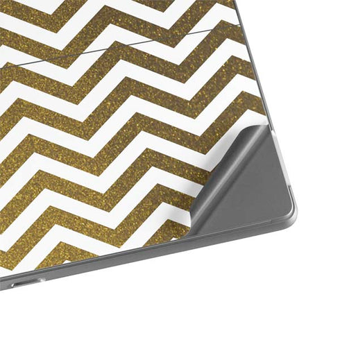 Gold Chevron Surface Pro 8 Skin