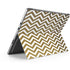 Gold Chevron Surface Pro 9 Skin