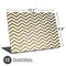 Gold Chevron Universal Laptop 15in (12.2 x 8.8in) Skin