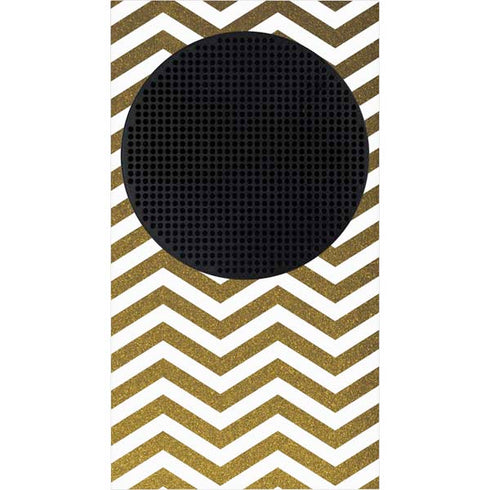Gold Chevron Xbox Series S Console Skin