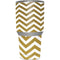 Gold Chevron Yeti 30oz Rambler Tumbler Skin