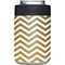Gold Chevron Yeti Colster Can Insulator Skin