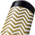 Gold Chevron Yeti Colster Can Insulator Skin