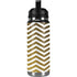 Gold Chevron YETI Rambler 26oz Bottle Skin
